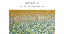 Desktop Screenshot of juliacarterartist.com